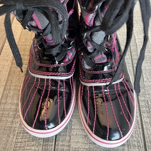 MARC ECKO - ECKO RED Women’s Highlander Misty Posh Winter boots Black/Pink - Picture 5 of 8